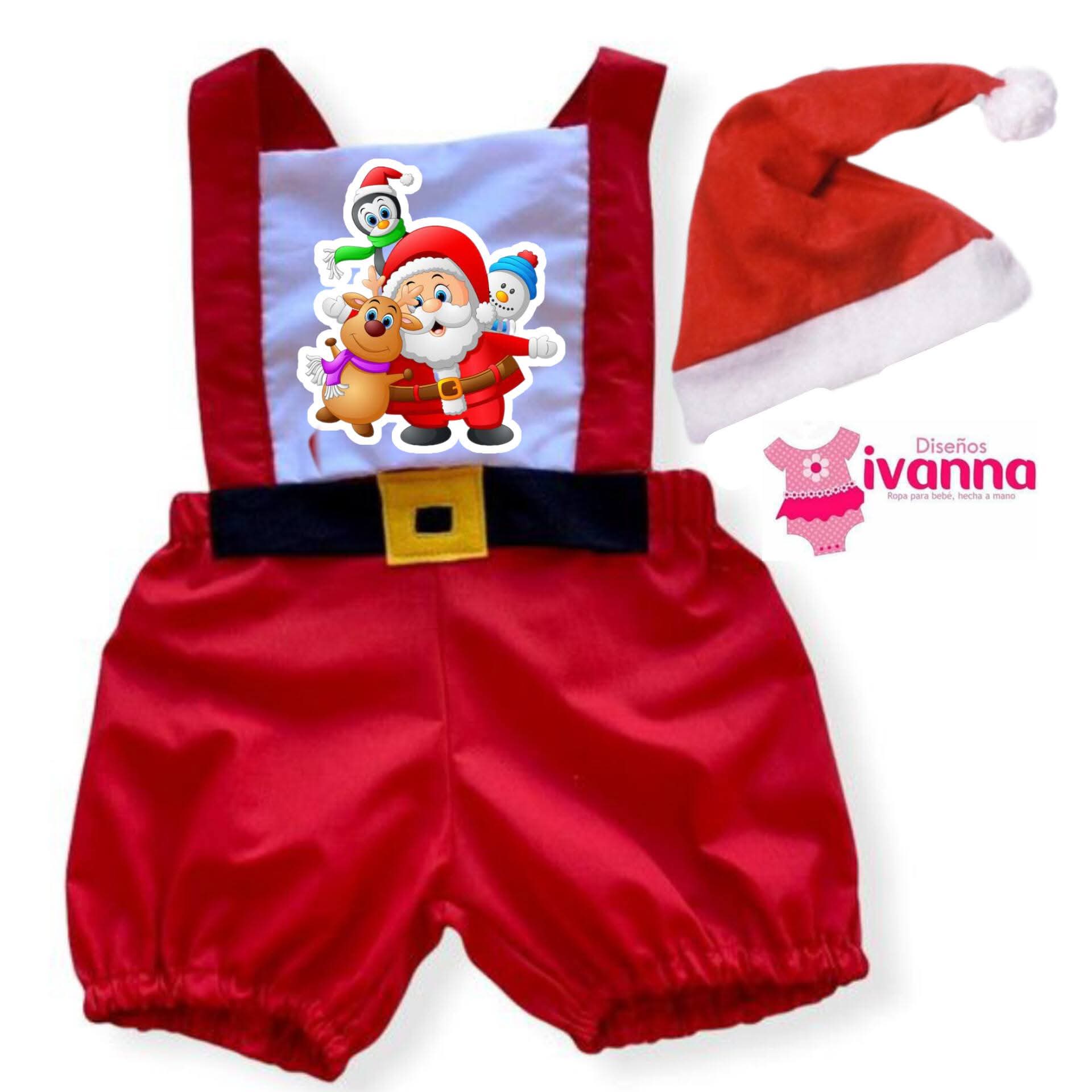 Disfraz navideño para bebé niña, ropa hecha a mano Guerrero
