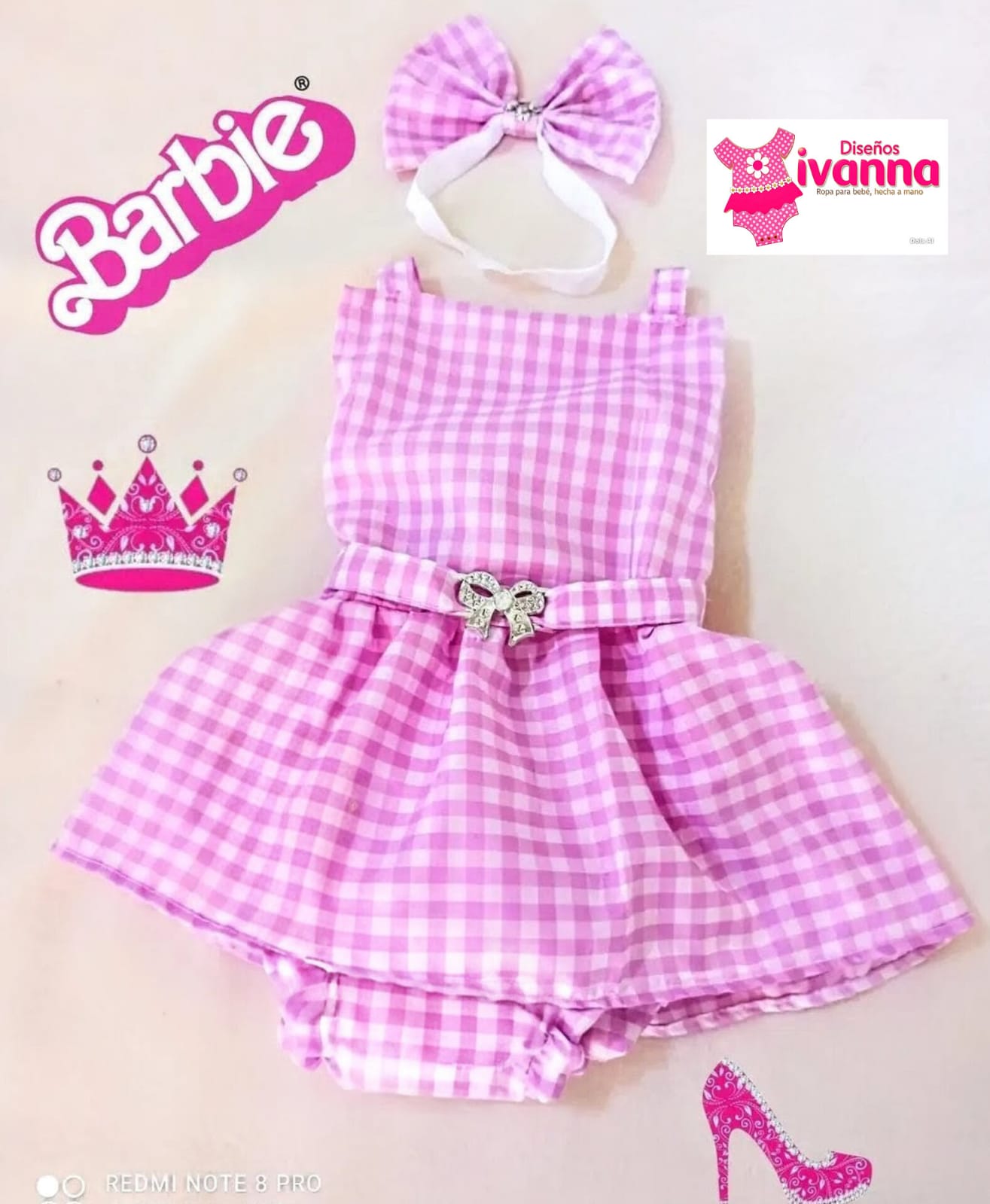 Jumper temático para bebé hecho a mano, Diseños Ivanna Zihuatanejo