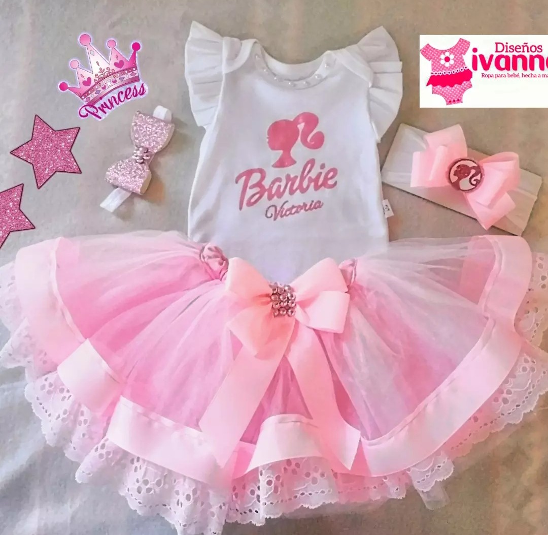 Tutú  para niña bebé, traje de bailarina hecho en México